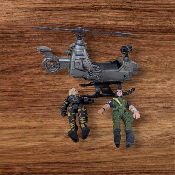 The Corps 2 Action Figures With Helicopter Toy Set - Picture 2 of 10